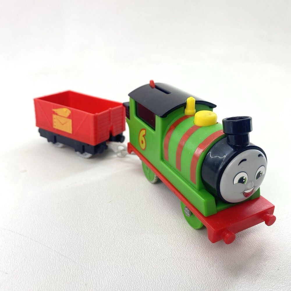 Thomas the Train Muddy Farm Percy Nia Motorized Engine Vehicle Gullane Toys 2021 - Picture 7 of 14